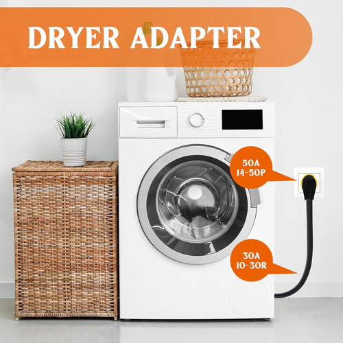 Adaptador 50a A 30a Nema 14-50p/10-30r Para Rv