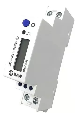 Medidor De Consumo Electrico Baw Smart Wifi Multimedidor