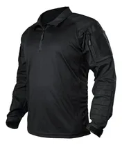 Comprar Camisa Táctico Militar Manga Larga Con Hombrera Idogear
