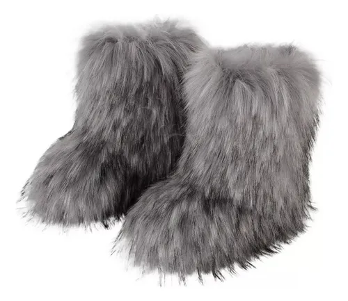 Nuevo Nuevo Botas De Invierno Peludas For Mujer