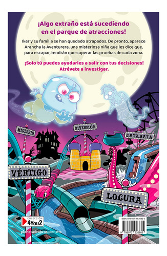 Libro Atrapados En El Parque De Atracciones Maldito