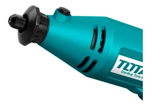 Imagen 8 de 9 de Mini Torno Minitorno Total 130w Tripa Flexible 100 Accesorios Maletin Total TG501032 130 W