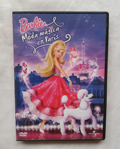 Barbie Moda Magica En Paris Dvd Original Oferta