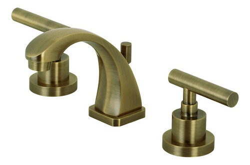 Kingston Brass Ks4943cml Manhattan Grifo Baño 8.0 in Color