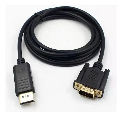 Cable Displayport A Vga Macho De 1.8 Metros