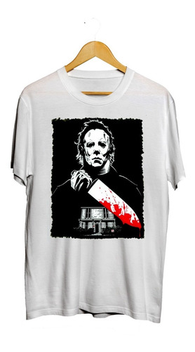 Playera Halloween Myers Horror Terror Diseño 05 Beloma