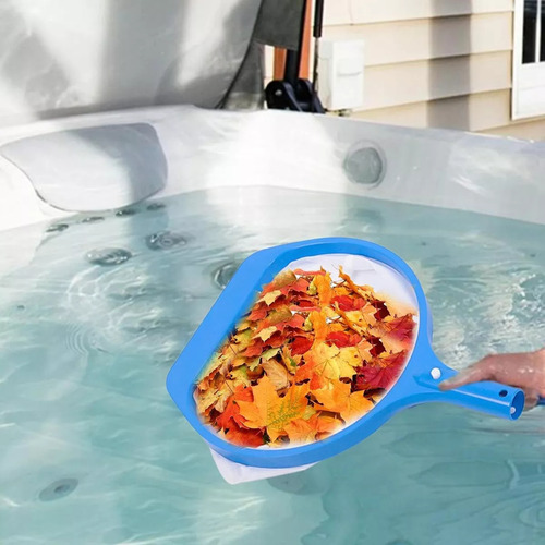 Kit De Limpieza De Piscinas, Red Para Quitar Hojas Con Barra