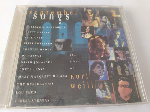 September Songs - The Music Of Kurt Weill - Cd 1997 Usado 