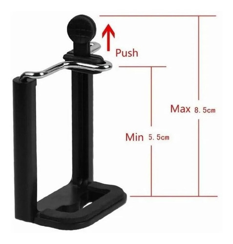 Tripé Universal Telescópico Para Câmera E Celular 102 Cm