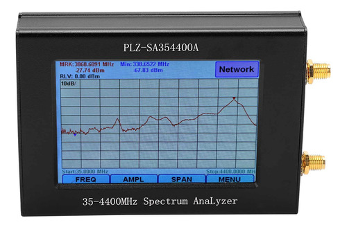 Modo Red Analizador Espectro Frecuencia Puntual Barrido Una