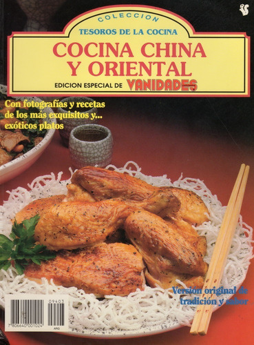 Libro Tesoros De La Cocina * China Y Oriental * 1994