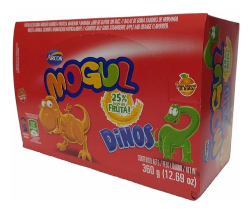 Gomitas Mogul Dinos 30g X 12 U.