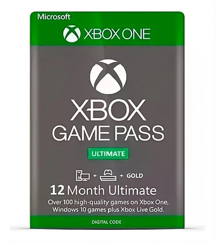 Xbox Game Pass Ultimate 12 Meses - Xbox One,series S X Anual