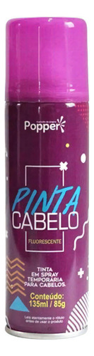  Tinta Para Cabelo Temporária 135ml Roxo Neon Popper Festa