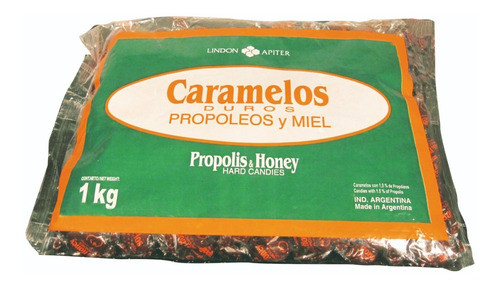 Caramelos Duros De Propoleos Y Miel Lindon Apiter 1 Kg