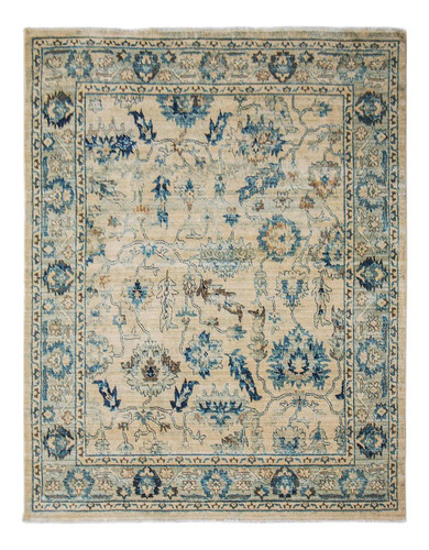 Alfombra persa vintage Ziegler para sala de estar, 150 x 200 cm, Zigler, 1,5 x 2