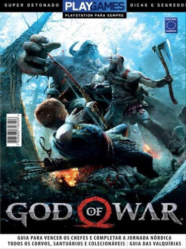 Super Detonado Dicas E Segredos - God Of War, De A Europa. Editora Europa, Capa Mole