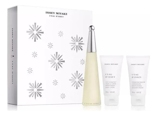 Issey Miyake L Eau D Issey 50ml Edt + 50mlbl + 50mlsg Set