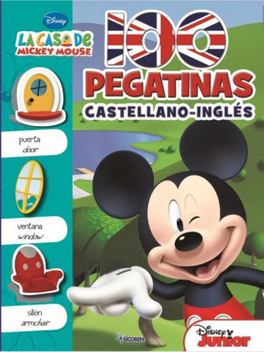 Cuento Mickey Mouse  Con 100 Pegatinas Didactico