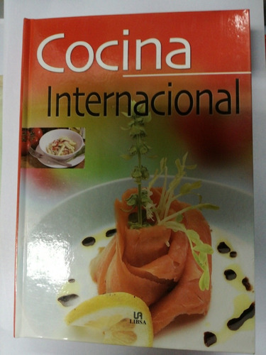 Libro Cocina Internacional Carmen Fernández