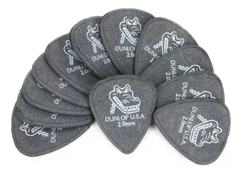 Pack X12 Puas Jim Dunlop 417r Gator Grip 2mm