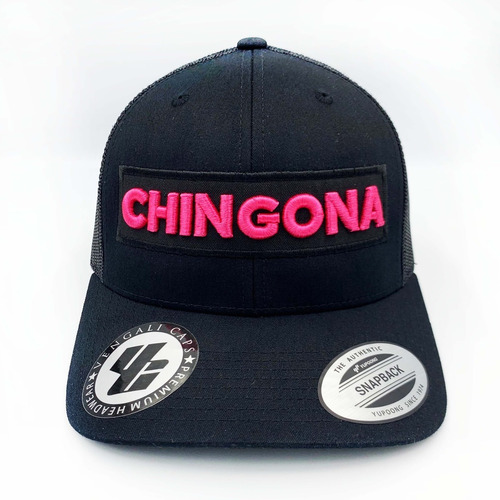 Gorra Trucker Visera Curva 6606. Chingona