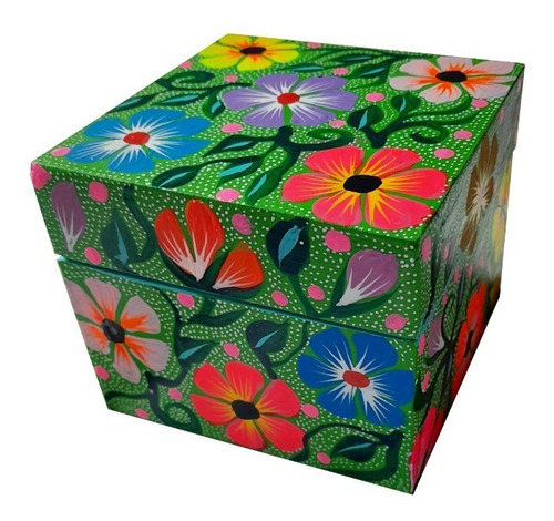 Chocolate Blanco, Corazón En Caja De Madera.