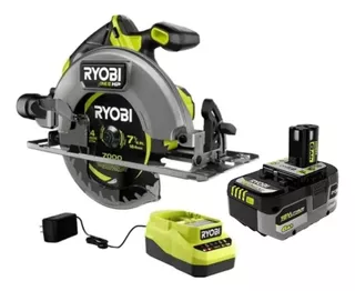 Ryobi Pblcs300b Sierra Circular 7 1/4 18v Brushlees Kit