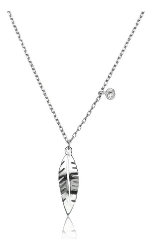 Silverline Jewelry Collar Con Colgante De Ala De Ángel De Pl