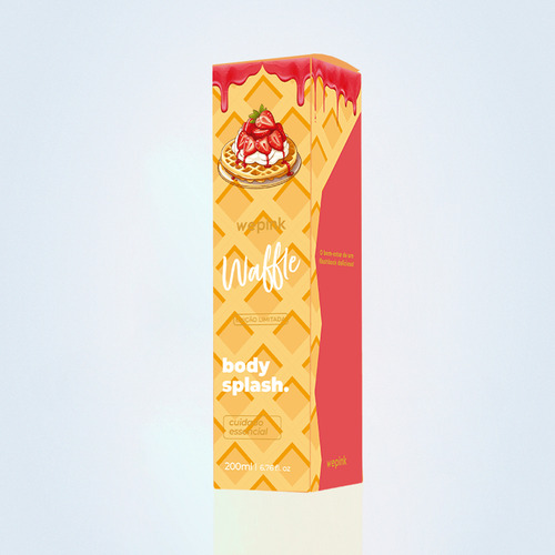 Body Splash Waffle Linha Candy Edição Limitada Wepink Virgínia Fonseca Original