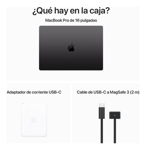 Macbook Pro 16 M3 Max Cpu 14c Gpu 30c 36gb 1tb Español