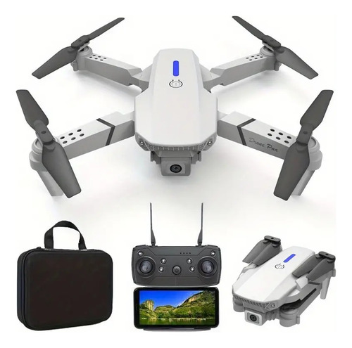 Mini Drone 360 Plegable, Doble Camara Hd Wifi