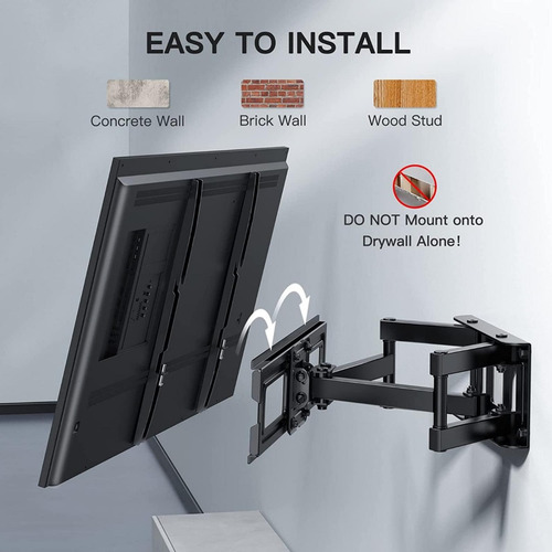 Soporte Pared P5 Tv 42,43,49,50,55,58,60 A 65 Doble Brazo