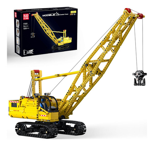 Mould King Technic Rc Crawler Crane Truck Construction Toys,