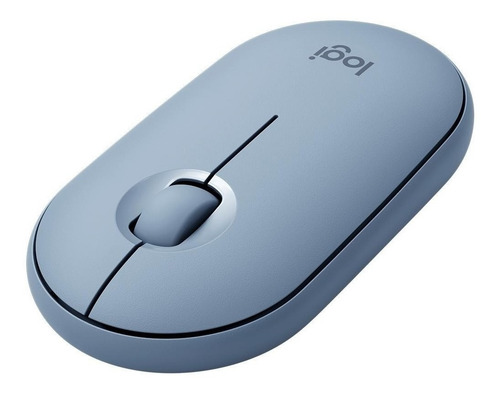 Imagen 2 de 4 de Mouse inalámbrico Logitech Pebble M350 gris azulado