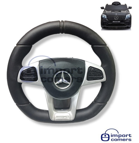 Volante Para Auto Bateria A Mercedes Glc 12v