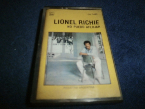 Lionel Richie - No Puedo Aflojar Casette Motown Emi 1984