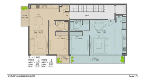 Imagen 3 de 17 de Departamento 2 Ambientes Venta - Saavedra