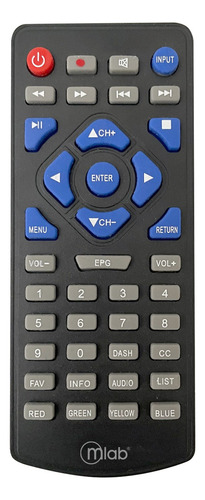 Televisor Color Digital Portatil 7 Pulgadas Mlab Recargable