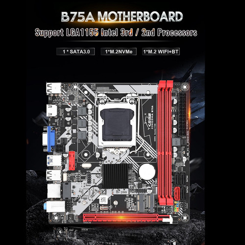 Placa Base B75a, Memoria Ddr3, Reemplazo De Placa Base De