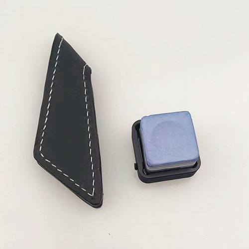 Soporte De Aluminio Para Tiza De Piscina, Clip De Cuero Pu,