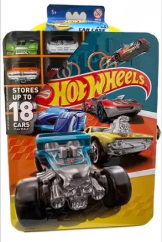 Hot Wheels Maleta Estuche Porta Carritos 1/64 Original Nuevo