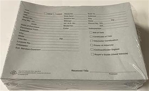 A Plus Chaquetas De Archivos Para Concesionarios De Automóvi