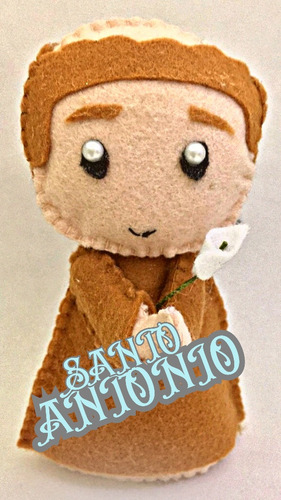 Santo Antônio Artesanal Feito À Mão Rorodolls