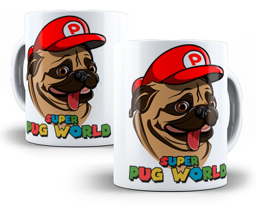 Caneca Pug World