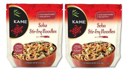 Ka-me Fideos Salteados De Soba - Deliciosos Ingredientes Y S