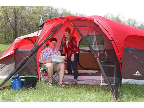Tienda Casa De Campaña Ozark 10 A 12 Personas Oferta Unica