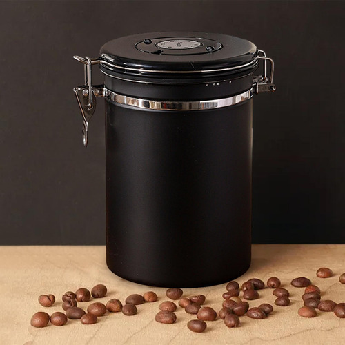 Utensilios De Contenedores De Café Recipientes De Negro.8l