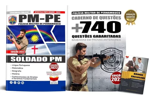 Concurso PM PE - Conhecimentos de Direitos e Garantias Fundamentais 