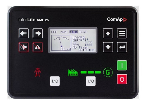 Controlador Intelilite Amf 25 / Amf25 Comap Genuine 